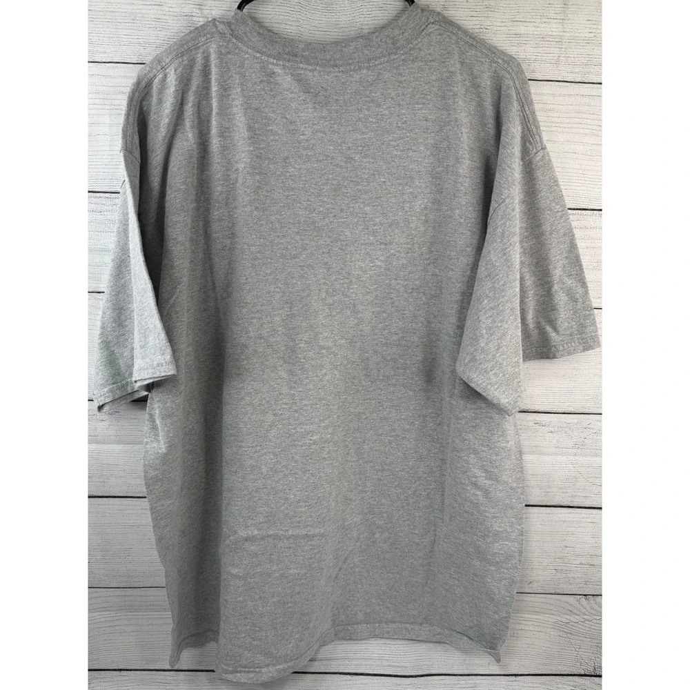 Vintage 2003 Radio Movie Promo T-Shirt Mens XL Gray Gildan Ultra Cotton Film Tee